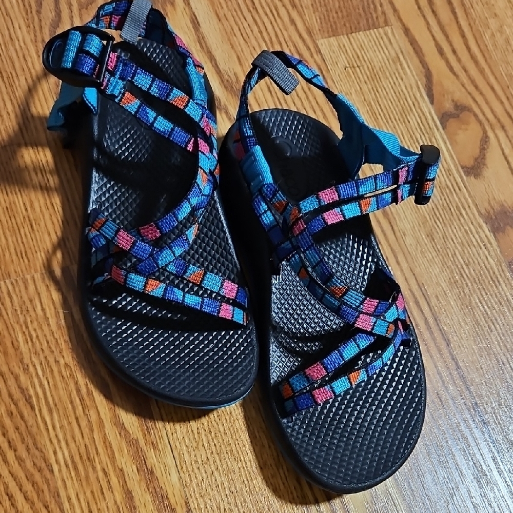 Chaco Kids Sandals - Black and Multicolor